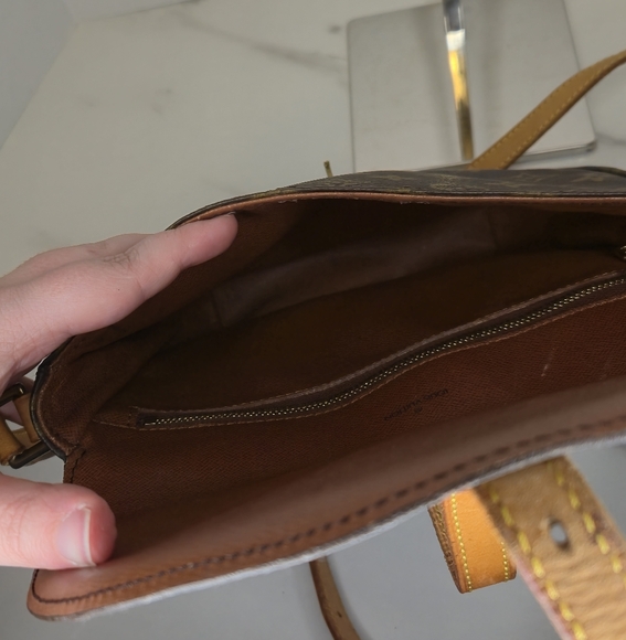 Louis Vuitton Chantilly Monogram Canvas Crossbody Bag Vintage MM - Picture 7 of 14